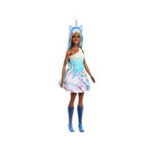 Boneca Barbie Saia de Unicórnio de Sonho Azul