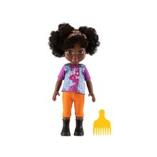 Boneca Zuri com Pente Baby Brink