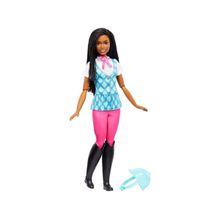 Boneca Barbie Brooklyn Equitação com Capacete