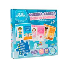 Quebra-cabeça 18 Peças Hora do Soninho