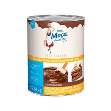 Cobertura Chocolate Nestle Profissional Moça 2,54kg