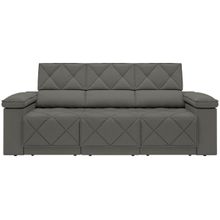 Sofá 4 Lugares Retrátil Reclinável Suede Dante Next Sofás