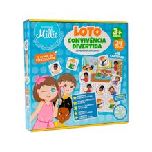 Jogo Loto Convivência Divertida Turminha da Millie