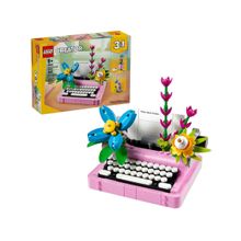 LEGO Máquina de Escrever com Flores 3 em 1