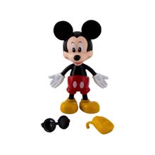 Boneco Disney Junior Mickey 12cm com Acessórios