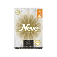 Papel Higiênico Folha Tripla Neve Supreme 32 Rolos
