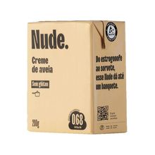 Creme Vegetal À Base de Aveia sem Glúten Nude 200g
