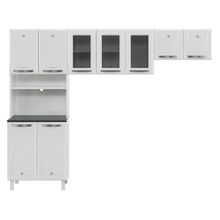 Cozinha Compacta Telasul Cristal 9 Portas