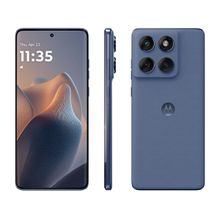 Smartphone Motorola Edge 60 Fusion 256GB Cinza 5G 8GB RAM 6,7" Câm. Dupla + Selfie 32MP