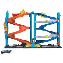Pista Hot Wheels Torre de Corridas com Altura