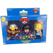 Bonecos Brawl Stars - Bibi Bo e Piper MULTIKIDS