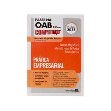 Livro Passe na Oab 2ª Fase Prática Empresarial