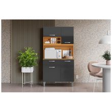 Cozinha Compacta Aramóveis Malva 4 Portas 1 Gaveta