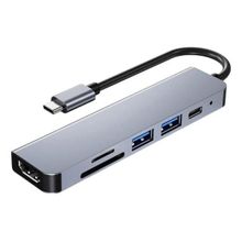 Adaptador Dock Hdmi Usb C Thunderbolt 3 P/ Macbook Air M1 M2