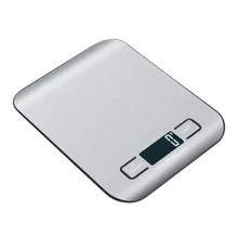 Balança Digital De Cozinha Inox 10kg Com Visor LCD E Função Tara