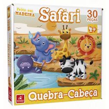 Quebra Cabeça 30 Peças Safari