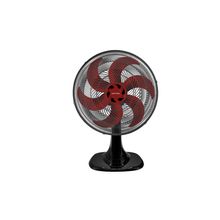 Ventilador Oscilante de Mesa Turbo 40cm Vermelho 127V Premium Ventisol