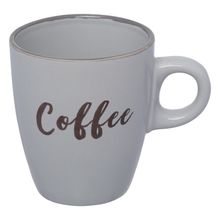 Caneca Cerâmica Rustic Hauskraft Cinza 200 ml