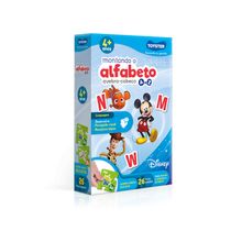 Quebra Cabeça Montando o Alfabeto Disney