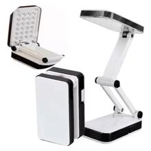 Luminária Luz De Mesa Leitura Led Recarregável 24 Leds