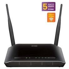 Roteador e Repetidor D-Link DIR-615 Wireless N 300Mbps com 2 Antenas 5dBi