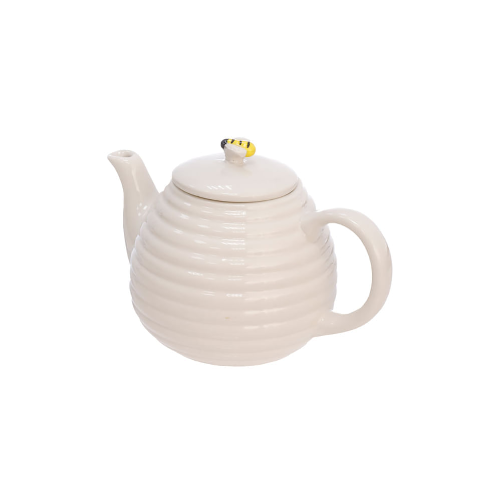 Bule de Porcelana Bee de Seiscentos Mililitros - Hauskraft