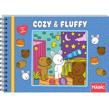 Cozy and Fluffy Bluish - Livro de Colorir