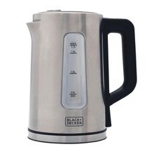 Chaleira elétrica Black+Decker KEPG Gourmand Gris 1,7L em inox