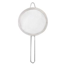 Peneira em aço inox para cozinha Kenya Cheff 36x18cm
