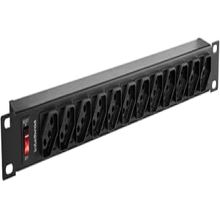 PROTETOR ELETRONICO C 12 TOMADAS P RACK - EPR 212+