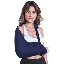 Tipoia Imobiliz Estofada Bilateral Velpeau Azul Tam G Kestal