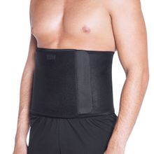 Faixa Abdominal Unisex Preta 100cm Tam P Kestal