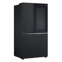 Geladeira LG Side by Side GC-V257SQV com Tecnologia Smart Inverter InstaView e Design Premium Black Inox - 647 litros