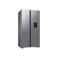 Geladeira Side by Side Samsung SmartThings Inox com Dispenser de Água RS57, AI Energy Mode e SpaceMax - 560 litros