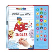 Escute e Aprenda! Escreva e Apague ABC com Sons (INGLÊS) (Escolinha Todolivro)