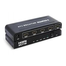 Splitter Distribuidor 1X4 Cabo Hdmi Hd 3D 1080P Xbox Pc Tv
