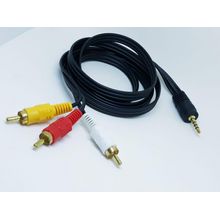 Cabo Aoweixun P2 X 3 Rca Macho 1 Metro 2739