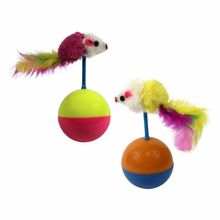 Brinquedo Pet Ratinho Com Bola João Bobo Cor Sortida Azpr