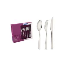 Faqueiro Tramontina Havaí Aço Inox Facas Churrasco Acabamento Brilho Detalhes no Cabo 36 Pçs Tramontina