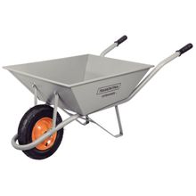 carrinho mão extraforte tramontina caçamba extraforte metálica cinza 65 L, braço metálico Tramontina