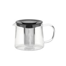 Bule Chá Tramontina Vidro Aço Inox Infusor 900 ml Tramontina