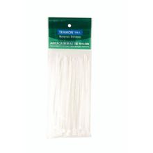 Abraçadeira Nylon 536x13,7x2,1mm Tramontina Branca c/ 50 Tramontina