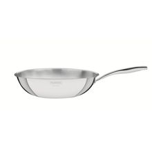Wok Tramontina Grano Aço Inox Corpo Triplo Cabo 28cm 3,4L Tramontina