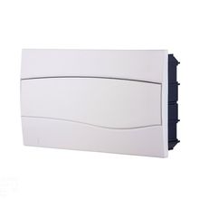 Quadro Distribuição Embutir 18 DIN ou 12 NEMA Tramontina Porta Branca Tramontina