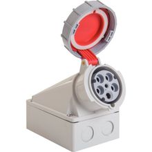 Tomada Sobrepor Industrial 3P+N+T 63A 380-415Vca 6H Tramontina Tramontina