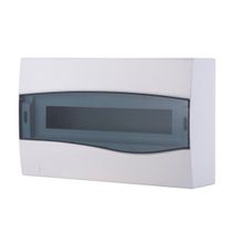 Quadro Distribuição Sobrepor 18 DIN ou 12 NEMA Tramontina Porta Transparente Tramontina