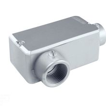 Condulete fixo 2.1/2" tipo "LR" - tampa / sem rosca / pintura eletrostáticaA pó Tramontina