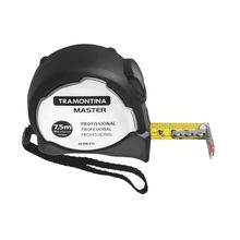 Trena Profissional Tramontina Ponta Magnética Corpo Aço Inox 7,5 m Tramontina