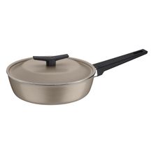 Frigideira Funda Tramontina Spezia Induction Alumínio Antiaderente Starflon Excellent Areia  24 cm Tramontina