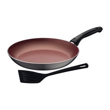 Frigideira 28cm 2L Tramontina Vermont Cobre Antiaderente Starflon Max Cabo Baquelite Espátula Grafite Tramontina